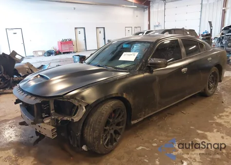 2016 Dodge Charger R/T Scat Pack из США, поврежденный, VIN 2C3CDXGJ4GH301860